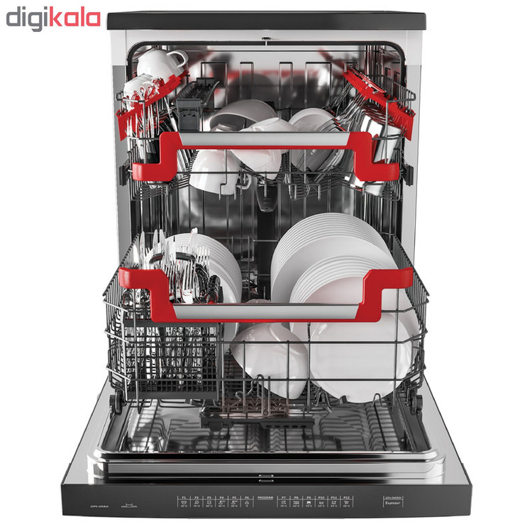 ماشین ظرفشویی زیرووات مدل ZDPN 1S641 سفید