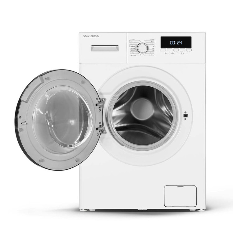 ماشین لباسشویی ایکس ویژن مدل TE62-AW/AS ظرفیت 6 کیلوگرم l سفید