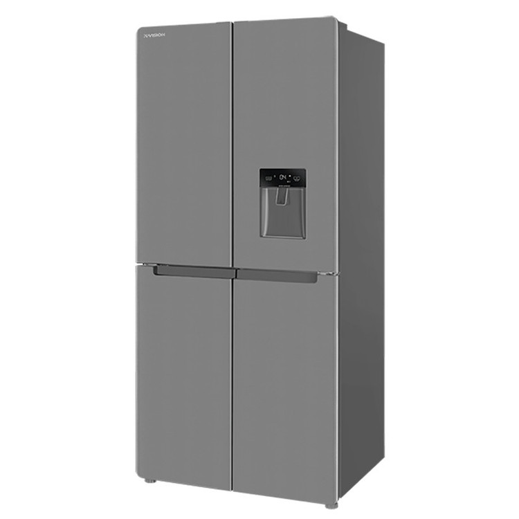 یخچال و فریزر ساید بای ساید 28 فوت ایکس ویژن مدل TF541-ASD سیلور