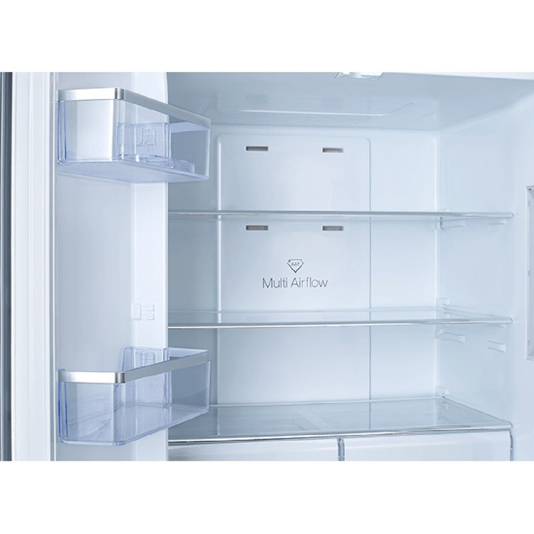 یخچال و فریزر ساید بای ساید 28 فوت ایکس ویژن مدل TF541-ASD سیلور
