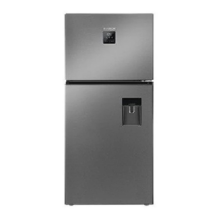 یخچال فریزر 26 فوت ایکس ویژن مدل TT582-AWD سفید ، دارای آبسردکن و یخساز نیمه اتوماتیک، با ارتفاع 185، پهنای 66 و عمق 84 سانتی متر، میزان مصرف انرژی A+، دارای 4 طبقه در یخچال و 2 طبقه در فریزر