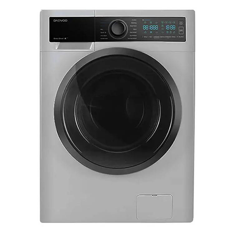 ماشین لباسشویی 8 کیلوگرم اتوماتیک دوو مدل LM-861SB نقره ای