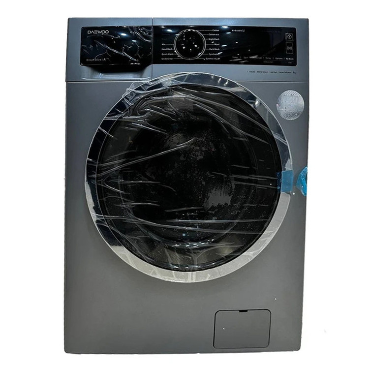 ماشین لباسشویی 8 کیلوگرم اتوماتیک دوو مدل LM-861SB نقره ای