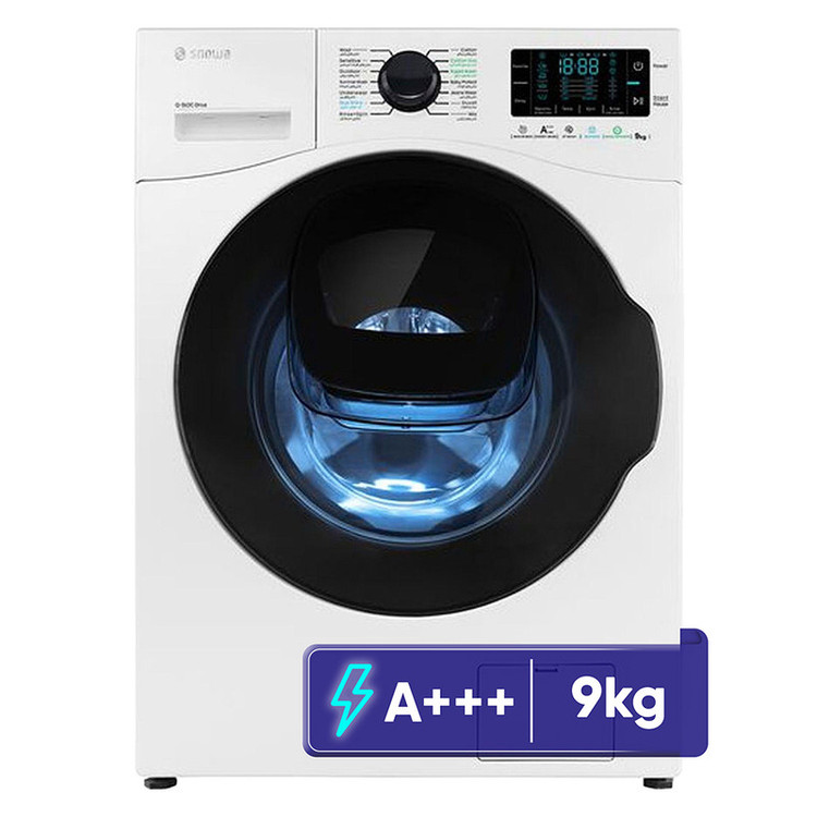 ماشین لباسشویی 9 کیلوگرم اتوماتیک اسنوا مدل SWM-F92