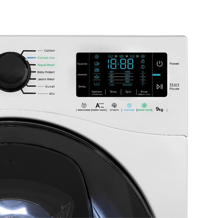 ماشین لباسشویی 9 کیلوگرم اتوماتیک اسنوا مدل SWM-F92