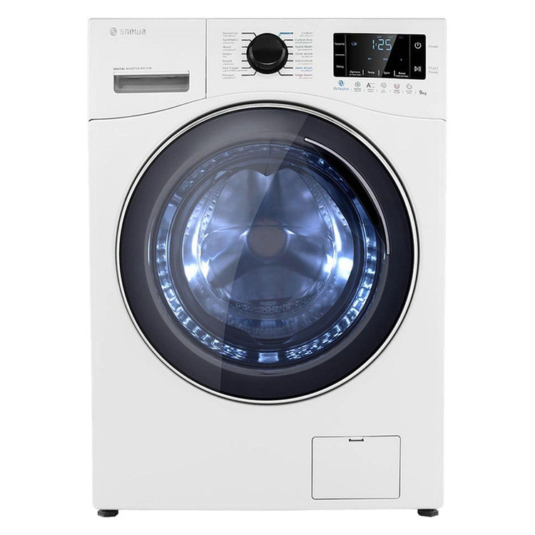 ماشین لباسشویی 9 کیلوگرم اتوماتیک اسنوا مدل SWM-E92S سیلور