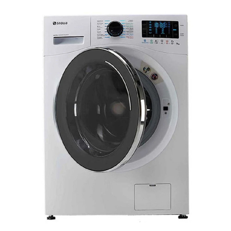ماشین لباسشویی 9 کیلوگرم اتوماتیک اسنوا مدل SWM-E92S سیلور